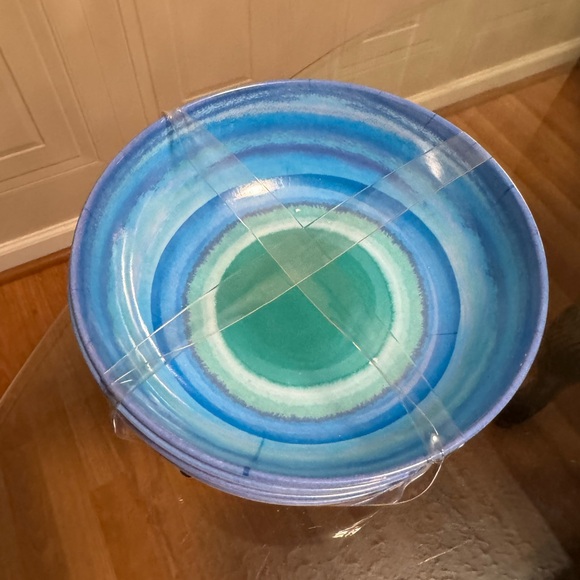 - - Brand New Set Of 4 Pcs Melamine Bowls Salad Bowl 7.5” - Picture 5 of 6